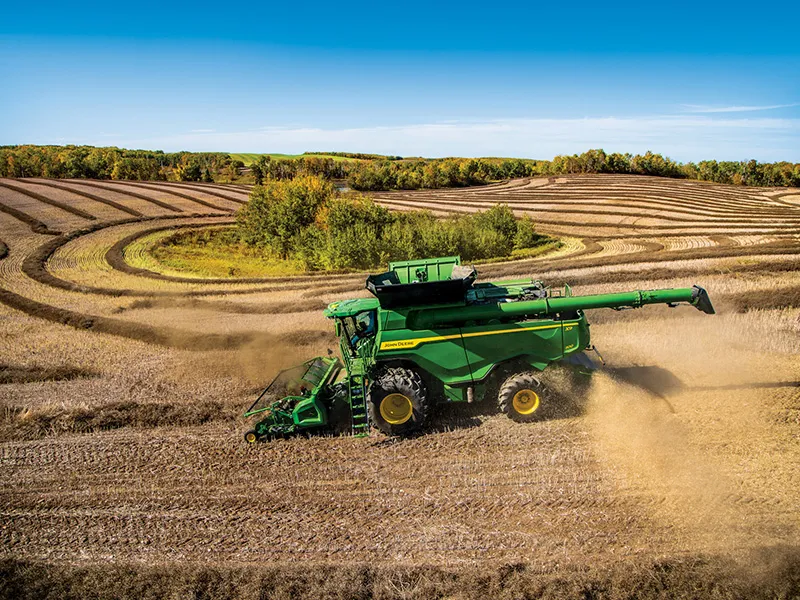 Landwirtschaftliche Erntetechnik